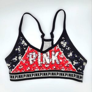 VS PINK Lightly Lined Ultimate Sports Bra Small